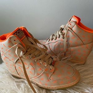 Nike Women's Dunk Sky Hi BHM Wedge Shoes Serena Williams US 9